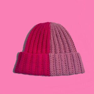 Handmade Pink Beanie